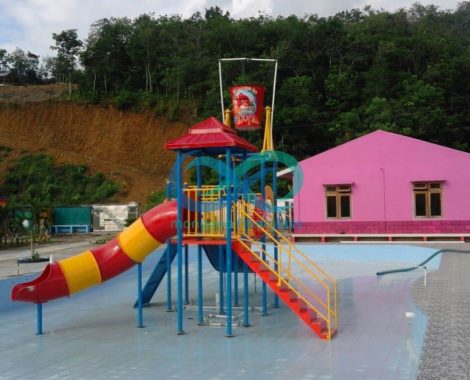 embertumpah.com - jual kolam renang anak dengan perosotan